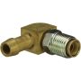 GATES G37504-0605 Male SAE Inverted Flare Swivel - 90 (Single Bead)