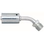GATES G45598-0606 Male Inverted O-Ring - 45 Bent Tube - Aluminum (PolarSeal ACA)