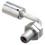 GATES G45602-1010 Male Inverted O-Ring Bulkhead - 90 Bent Tube - Aluminum (PolarSeal ACA)