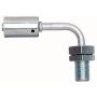 GATES G45602-1010 Male Inverted O-Ring Bulkhead - 90 Bent Tube - Aluminum (PolarSeal ACA)