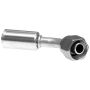 GATES G47591-0606 Female SAE Tube O-Ring Nut Swivel - 45 Bent Tube - Aluminum (PolarSeal II ACB)