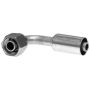 GATES G47592-0606 Female SAE Tube O-Ring Nut Swivel - 90 Bent Tube - Aluminum (PolarSeal II ACB)