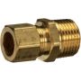 GATES G55100-0604 Copper Tubing Industrial to Male Pipe (Copper Tubing Industrial Compression)