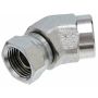 GATES G60162-0606 Female Pipe NPTF to Female Pipe Swivel NPSM - 45 (SAE to SAE)