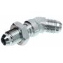 GATES G60446-0606 Male JIC 37 Flare to Male JIC 37 Flare Bulkhead - 45 (SAE to SAE)