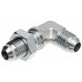 GATES G60447-0404 Male JIC 37 Flare to Male JIC 37 Flare Bulkhead - 90 (SAE to SAE)