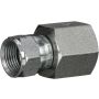 GATES G60530-1208 Female JIC 37 Flare Swivel to Female Pipe NPTF (SAE to SAE)