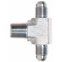 GATES G60551-0604 Male JIC 37 Flare on Run to Male Pipe NPTF - Tee (SAE to SAE)