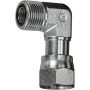 GATES G60724-1616 Male Flat-Face O-Ring to Female Flat-Face Swivel - 90 (SAE to SAE)