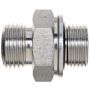 GATES G62470-0406 Male British Standard Pipe Parallel with O-Ring to Male Flat-Face O-Ring