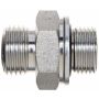 GATES G62470-0606 Male British Standard Pipe Parallel with O-Ring to Male Flat-Face O-Ring