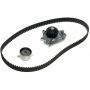 GATES TCKWP184A PowerGrip Premium Timing Component Kit with Water Pump (TCKWP)