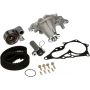 GATES TCKWP215 PowerGrip Premium Timing Component Kit with Water Pump (TCKWP)