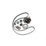 GATES TCKWP328B PowerGrip Premium Timing Component Kit with Water Pump (TCKWP)