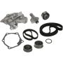 GATES TCKWP340 PowerGrip Premium Timing Component Kit with Water Pump (TCKWP)