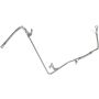 GATES TL173 Turbocharger Oil Supply and Drain Line