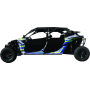 DragonFire Racing 522024 UTV Doors - Can-Am Maverick X3 MAX 17-19 4 Door