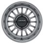 Method Wheels MR41147046843 Method MR411 Bead Grip 14x7 / 4+3/13mm Offset / 4x156 / 132mm CB Gloss Titanium Wheel