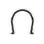 BBC Timing Cover Gasket .031