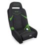PRP Seats A7301-PORXP-W PRP GT3 Suspension Seat - Black/Green