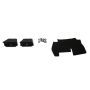 DV8 Offroad 2021-2022 Ford Bronco (Not For Factory Plastic Bumper) Factory Bumper Bull Bar - Black