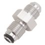 Russell 648020 Performance -6 AN (male to 9/16in-18 O-ring seal) Power Steering Adapter. Clear anodized