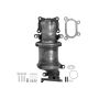 AP Exhaust 641334 Federal / EPA Catalytic Converter - Direct Fit w/ Integrated Manifold