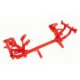 BMR 98-02 4th Gen F-Body K-Member w/ Turbo LS1 Motor Mounts and Pinto Rack Mounts - Red