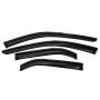 AVS 16-18 Nissan Titan XD Crew Cab Ventvisor Outside Mount Window Deflectors 4pc - Smoke