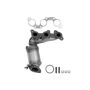 AP Exhaust 641204 Federal / EPA Catalytic Converter - Direct Fit w/ Integrated Manifold