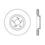 Stoptech 128.40071R Drilled Sport Brake Rotor