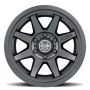 ICON 1917858347SB Rebound 17x8.5 6x5.5 0mm Offset 4.75in BS 106.1mm Bore Satin Black Wheel