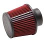 EDELBROCK EDE43651 Pro-Flo Air Filter Cone 6-1/2 Tall Red/Chrome