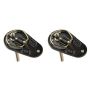 OMP RACING, INC. OMPEB0-0490 Hood Pins Zinc Plated