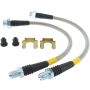 StopTech 89-98 Nissan 240SX (300ZX Upgrade) Rear Stainless Steel Brake Lines