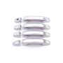 AVS 14-18 Chevy Silverado 1500 Door Handle Covers (4 Door) 8pc Set - Chrome