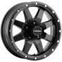 Raceline 935B Defender 15x5in / 5x114.3 BP / 0mm Offset / 3.19mm Bore - Satin Black Wheel