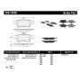 StopTech Performance 07-09 Mazdaspeed3 / 06-07 Mazdaspeed6 / 06-07 Mazda3 Rear Brake Pads