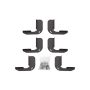 Dee Zee DZ16326 Deezee 99-16 Ford SuperDuty Running Board NXt Bracket Kit