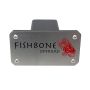 Fishbone Offroad Hitch Cover - 2In Hitch - Black Powdercoated Steel
