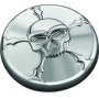Kuryakyn 7358 Zombie Gas Cap Vented Chrome