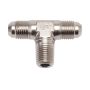 Russell 661061 Performance -3 AN to 1/8in NPT Flare to Pipe Tee Fitting