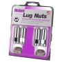 LUG NUT 1/2 X-LONG MAG W/ CENTER WASHER (4)