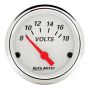 AUTOMETER ATM1391 Arctic White Voltmeter