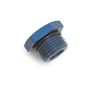 Russell Performance -10 AN Straight Thread Plug (Blue)