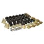 Energy Suspension 65-67 Chevrolet Biscayne/Bel Air/Caprice/Impala Body Mount Set w/ Hardware - Black