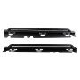 Fishbone Offroad FB23011 07-18 Jeep Wrangler JK 4 Door Rubicon Steel Rock Slider - Black Textured Powdercoat