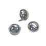 Mustang Motorcycle 78079 Mustang Studs 12.5mm (Bag of 20) - Chrome