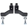 RockJock JK Brake Line Relocation Bracket Kit Front