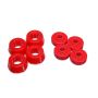 Energy Suspension 1996-2009 Toyota 4Runner Rear Shock Bushings (Red)